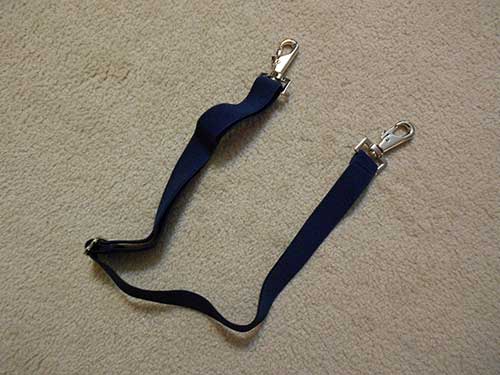 Dual Clip Adjustable Leg Straps